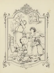 Karikatur aus Memoires d